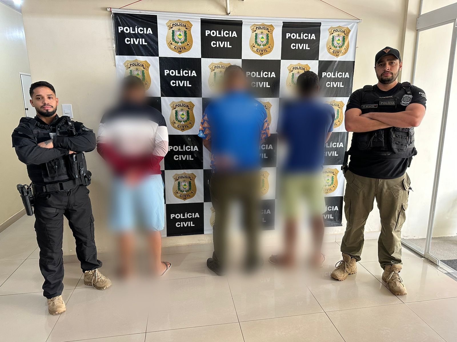 EM MACAPÁ, POLÍCIA CIVIL DEFLAGRA OPERAÇÃO E PRENDE TRÊS INDIVÍDUOS QUE PRATICARAM CRIMES NO CONTEXTO DE VIOLÊNCIA DOMÉSTICA